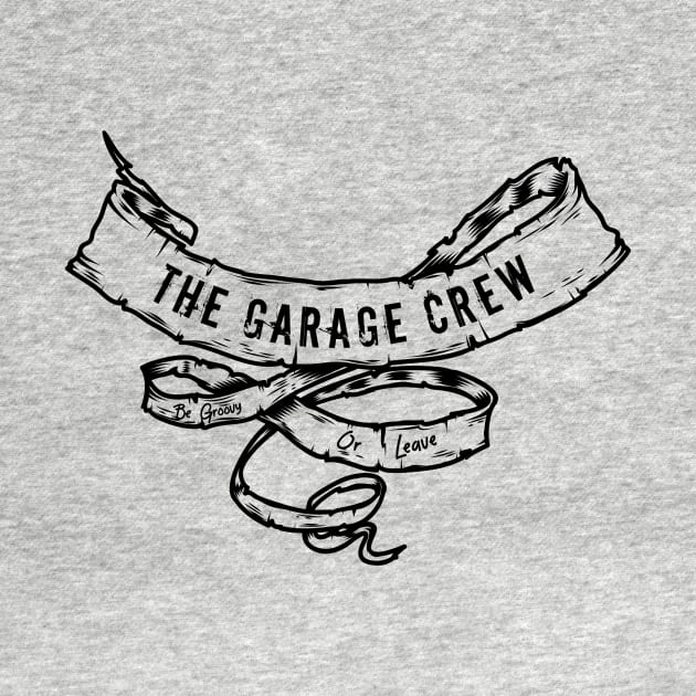 Garage Crew Be Groovy Black Ribbon by AMizilla